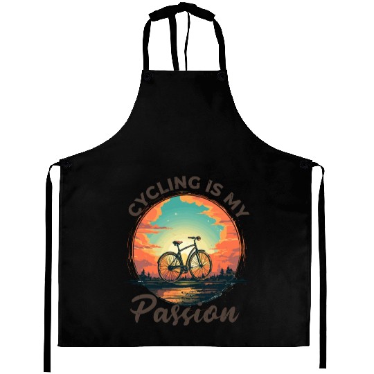 Cycling Is My Passion Bicycle, Bike, Cycling Aprons
