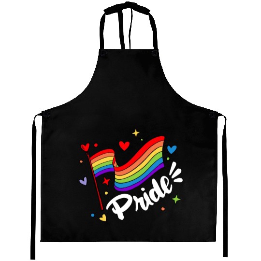 Pride LGBT Love wins, we are queer and proud Aprons