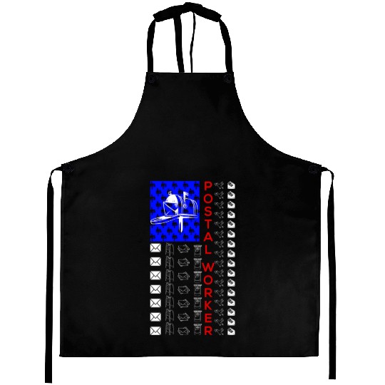 Usa Theme Postal Worker Mail Carrier Aprons
