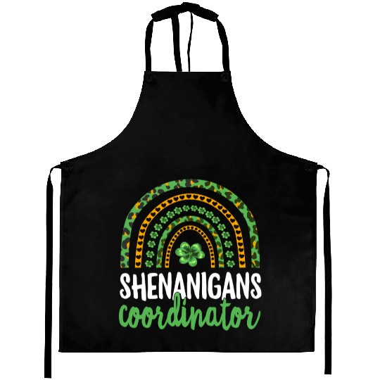 Shenanigans Coordinator Teacher St Patricks Day Aprons