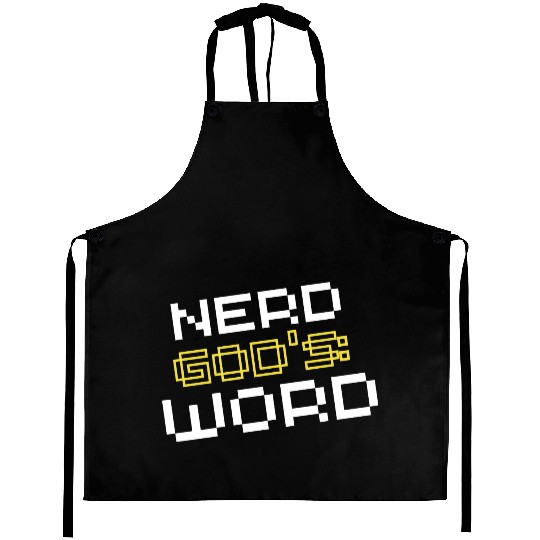Nerd God's Word Aprons