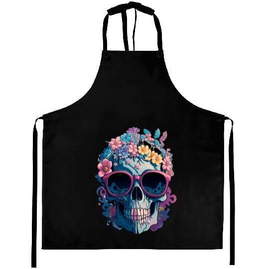 Cool Skull Aprons