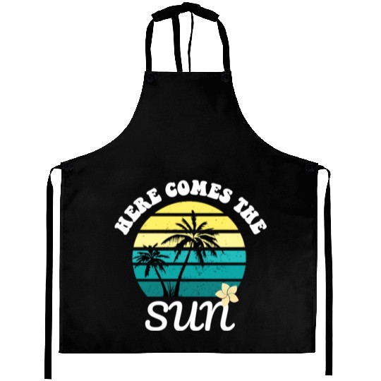 Here comes the sun Summer vacation Aprons