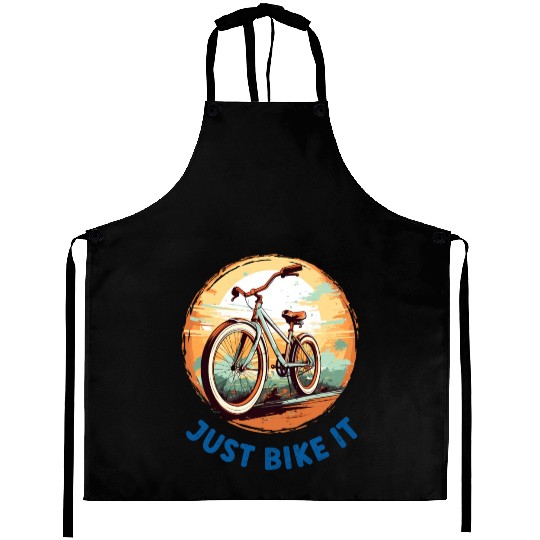 Just Bike It - Bicycle, Bike, Cycling, Biker Aprons