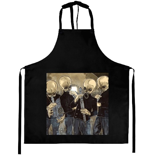 Cantina Band Mos Eisley Aprons