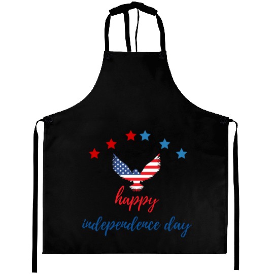 Happy independence day Aprons