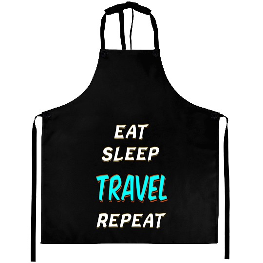 DESIGNEAT SLEEP TRAVEL REPEAT Aprons