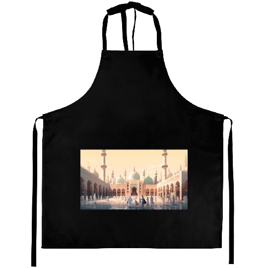 sammy Islamic pilgrimage People walking around the Aprons