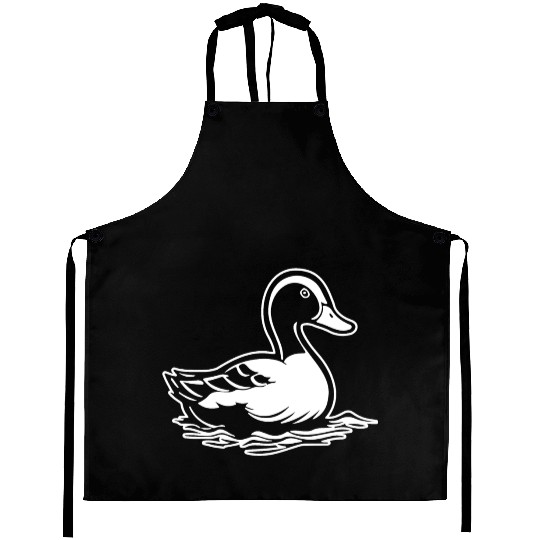 Duck Bird Nature Pond Aprons