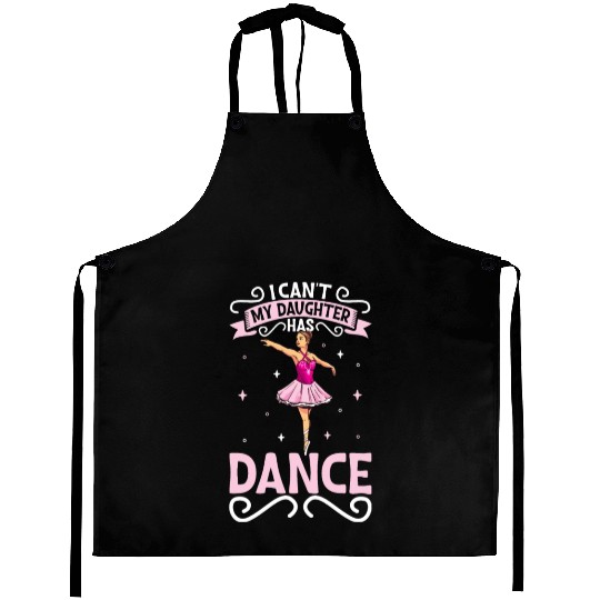 Ballet Ballerina Dance Dancer Dancing Ballet Gift Aprons