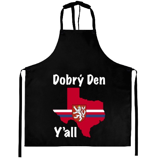 Dobry Den Y all Texas Czech Heritage Aprons