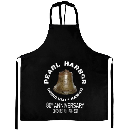 Pearl Harbor Ww2 80Th Anniversary Aprons