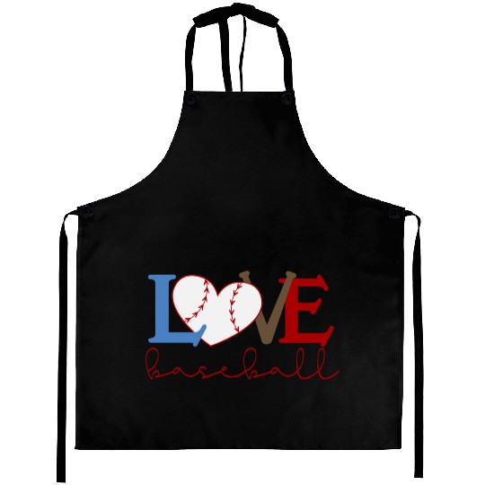 Baseball Lover 80s Aprons