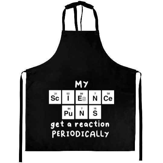 Science Puns Aprons