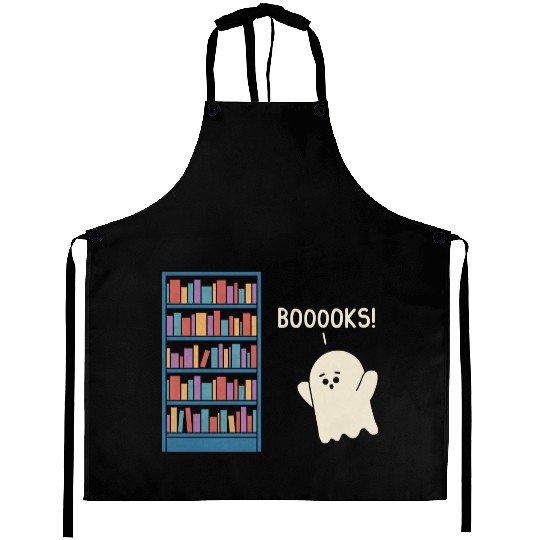 Booooks green Aprons