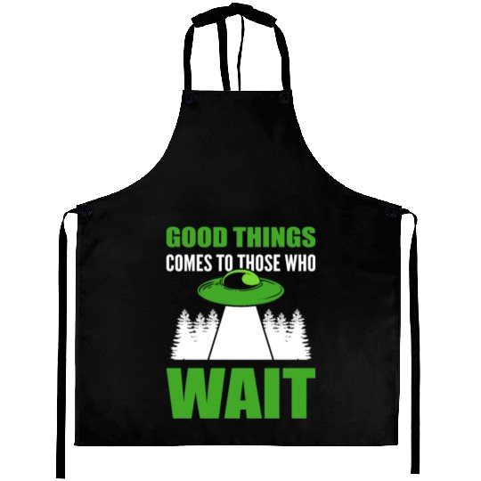 Those Who Wait Hopeful Person Gift Aprons