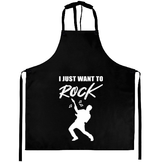 Just want Rock Band Member Gift Aprons