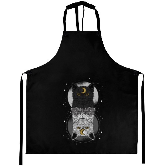 As Above so Below Cat Aprons
