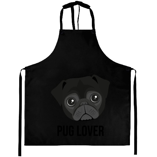 Pug lover cute Aprons