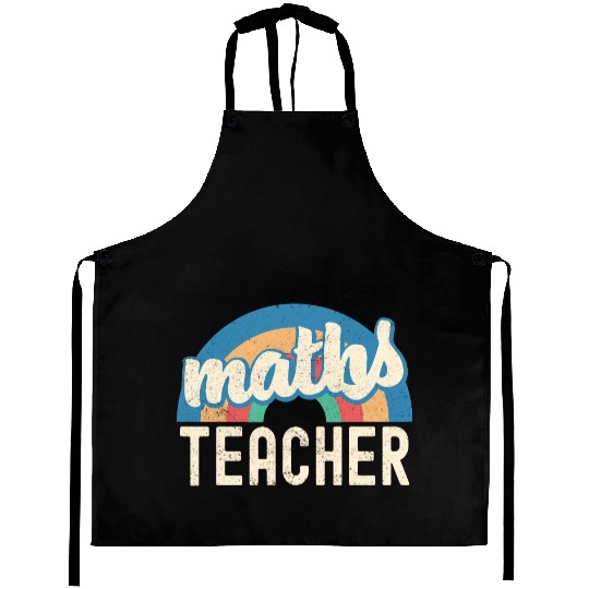 Math Teacher Perfect Gift For Back To School Aprons