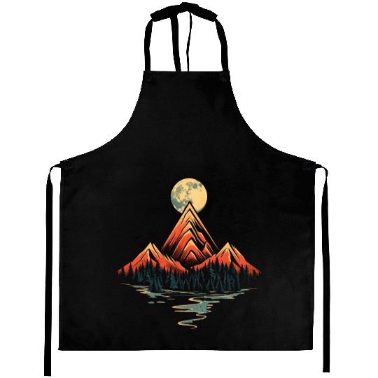 Majestic Full Moon Aprons