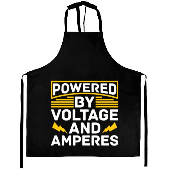 Electrician Funny Construction Electrician Aprons