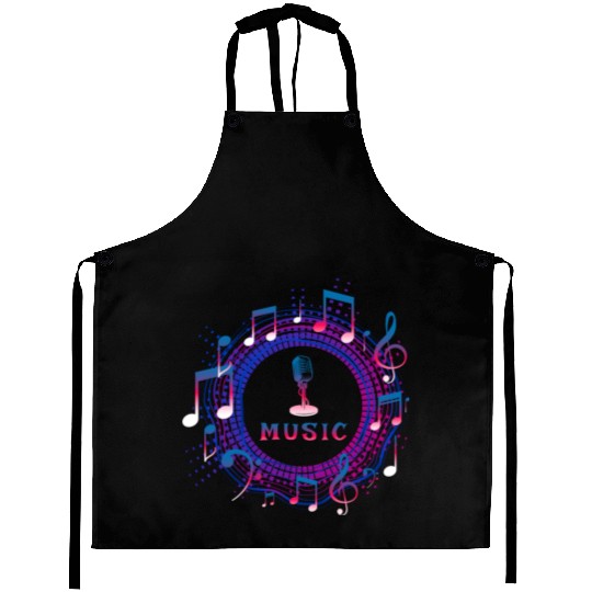 microphone for music performance Aprons