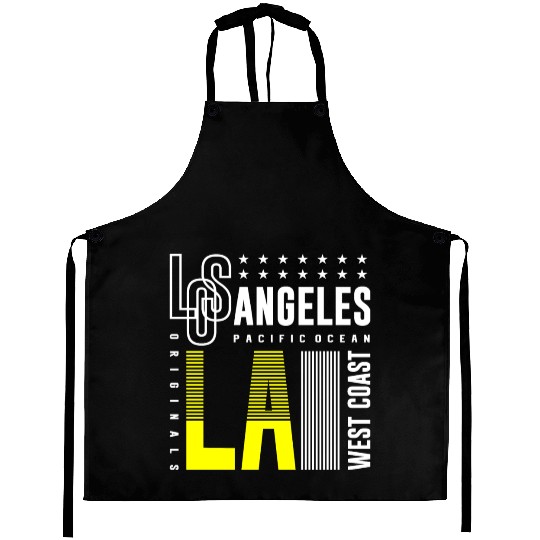 Los Angeles LA West Coast Aprons