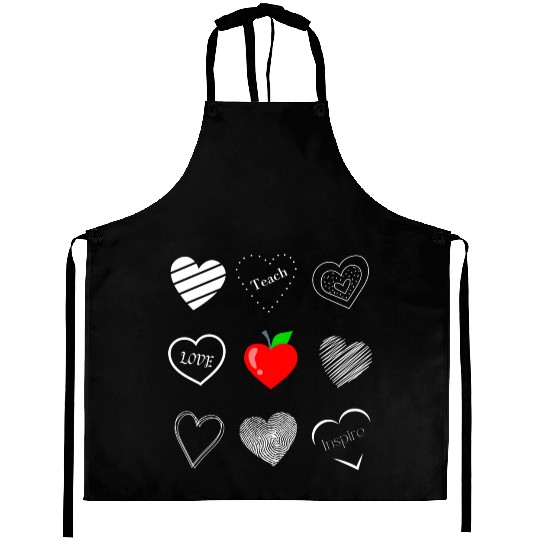 Teach Love Inspire Aprons