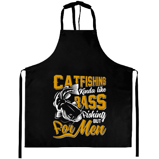 Catfishing kinda like Bass Fishing Flathead fish Aprons