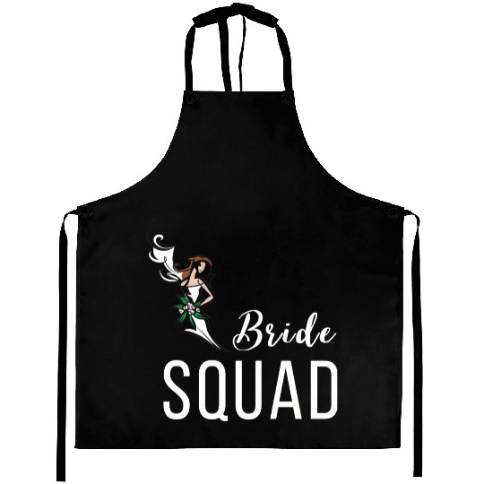Bride Squad Aprons