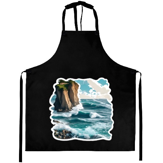 A Dramatic Coastal Scene Aprons