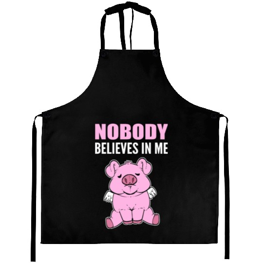 Nobody Believes Hopeful Person Gift Aprons