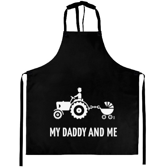 My Daddy And Me (Tractor & Stroller / Buggy / W) Aprons