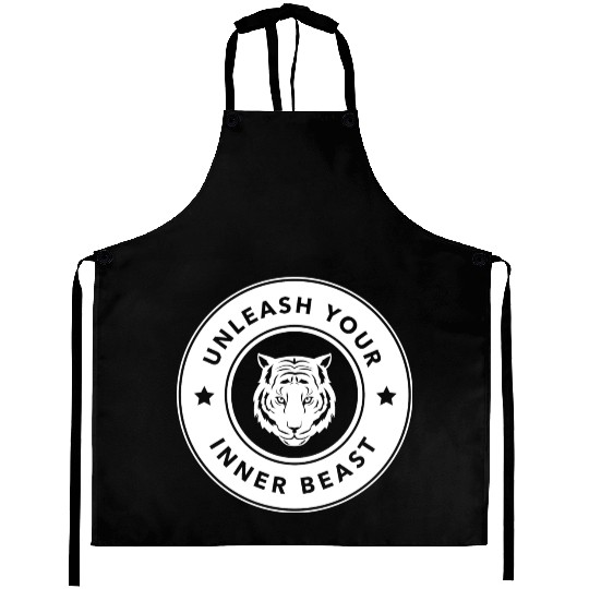 Martial Arts Unleash Your Inner Beast Aprons