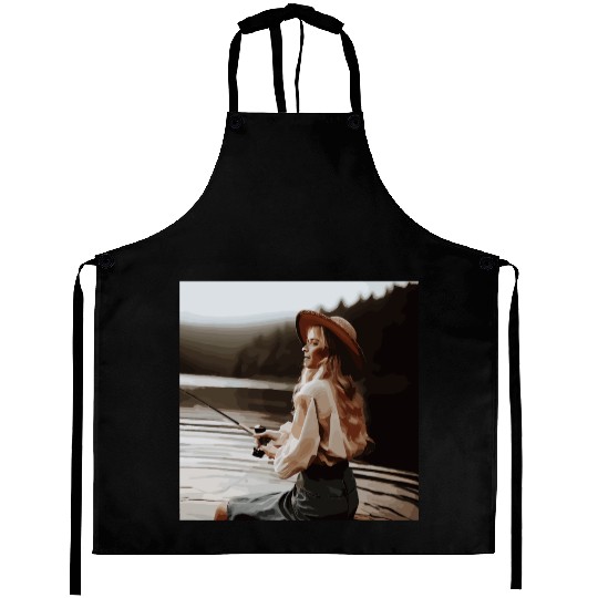 City Girl Fishing Aprons