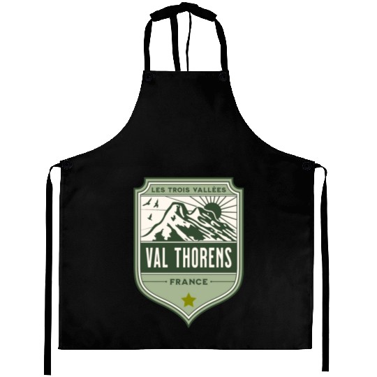 Val Thorens France Three Valleys Ski Aprons