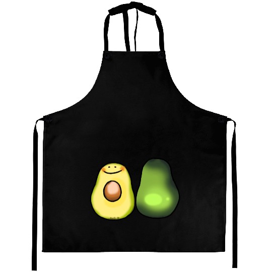 Cute Green Avocado Aprons