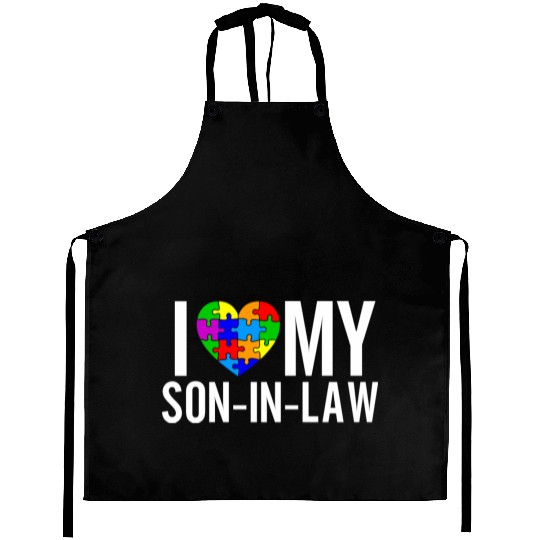 I Love My Son-In-Law Aprons