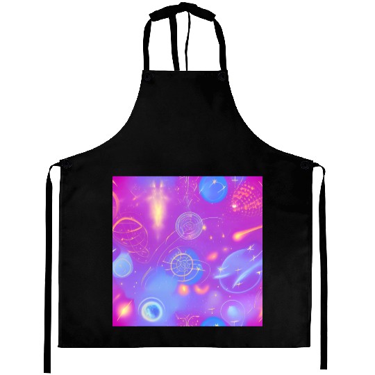 galaxy nebula draw abstract Aprons