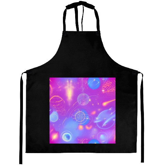 galaxy nebula draw abstract Aprons