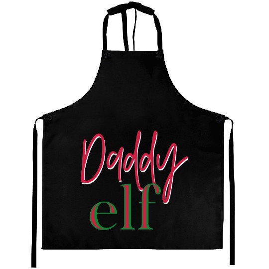 Daddy Elf Aprons