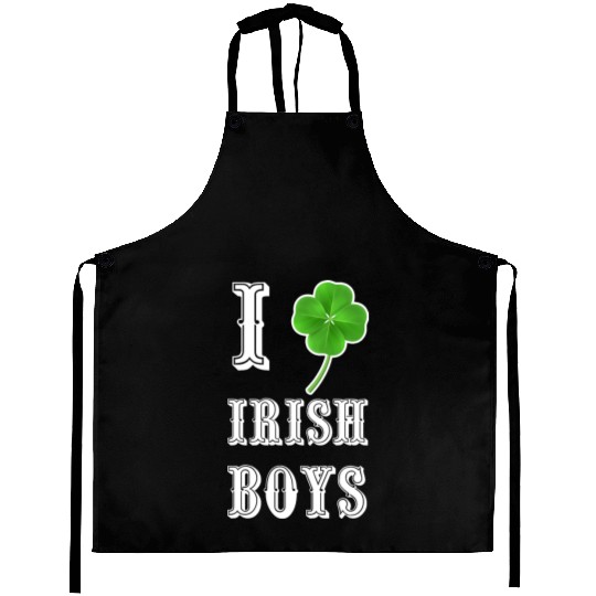 Shiny Saint Patrick s Day Shamrock Rhinestone Aprons
