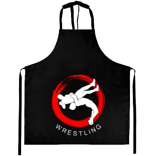 WRESTLING GRAPPLING SLAM BADGE Aprons