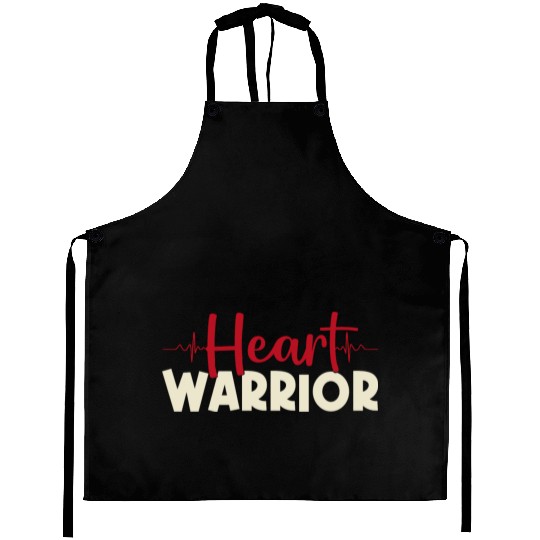 Heart Warrior Aprons-Heart Surgery Gift-Survivor