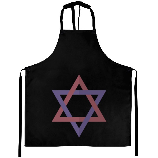 Star Of David Aprons