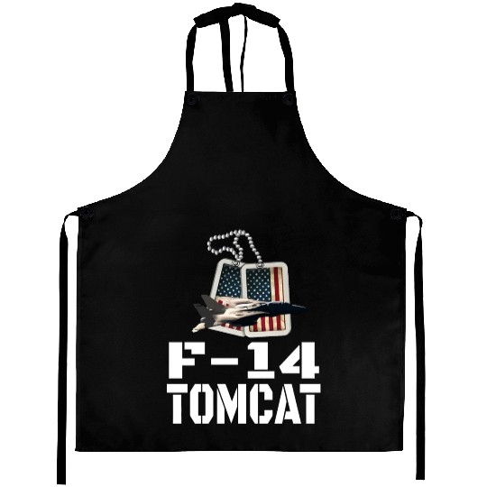 F 14 Tomcat US Flag Aprons