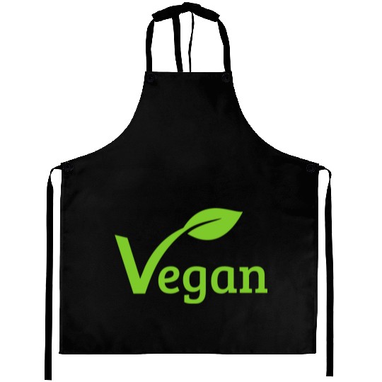 Vegan Plant Organic Green Food Aprons