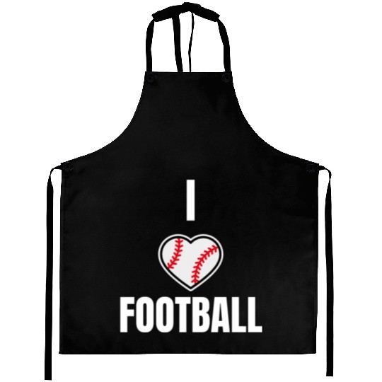 I love Football Aprons
