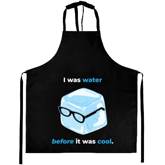 Ice I Was Water Summer Ice Drink Aprons